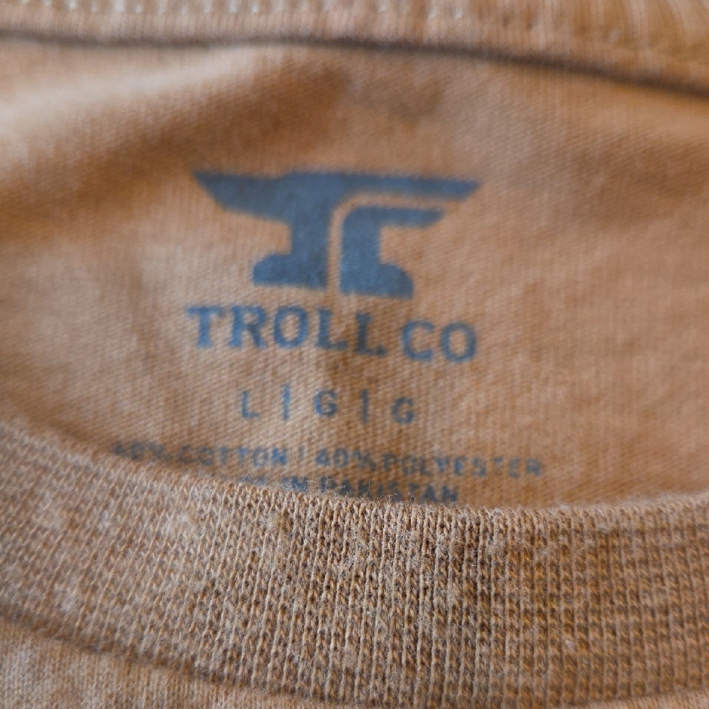 Troll CO Tan Short Sleeve Tee - Picture 2 of 5